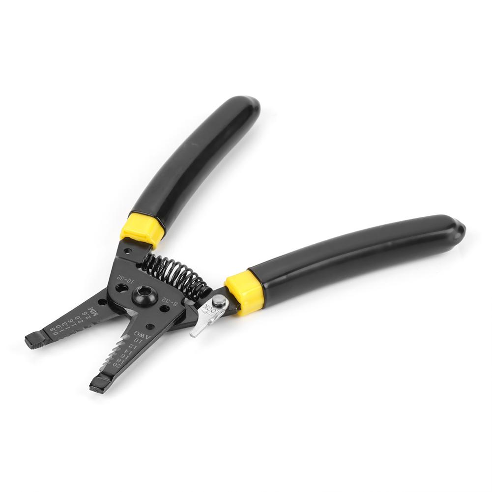 RT7021 Multifunctional Cable Cutting Stripping Pliers Wire Cutter Stripper 0.82.6mm AWG 1020