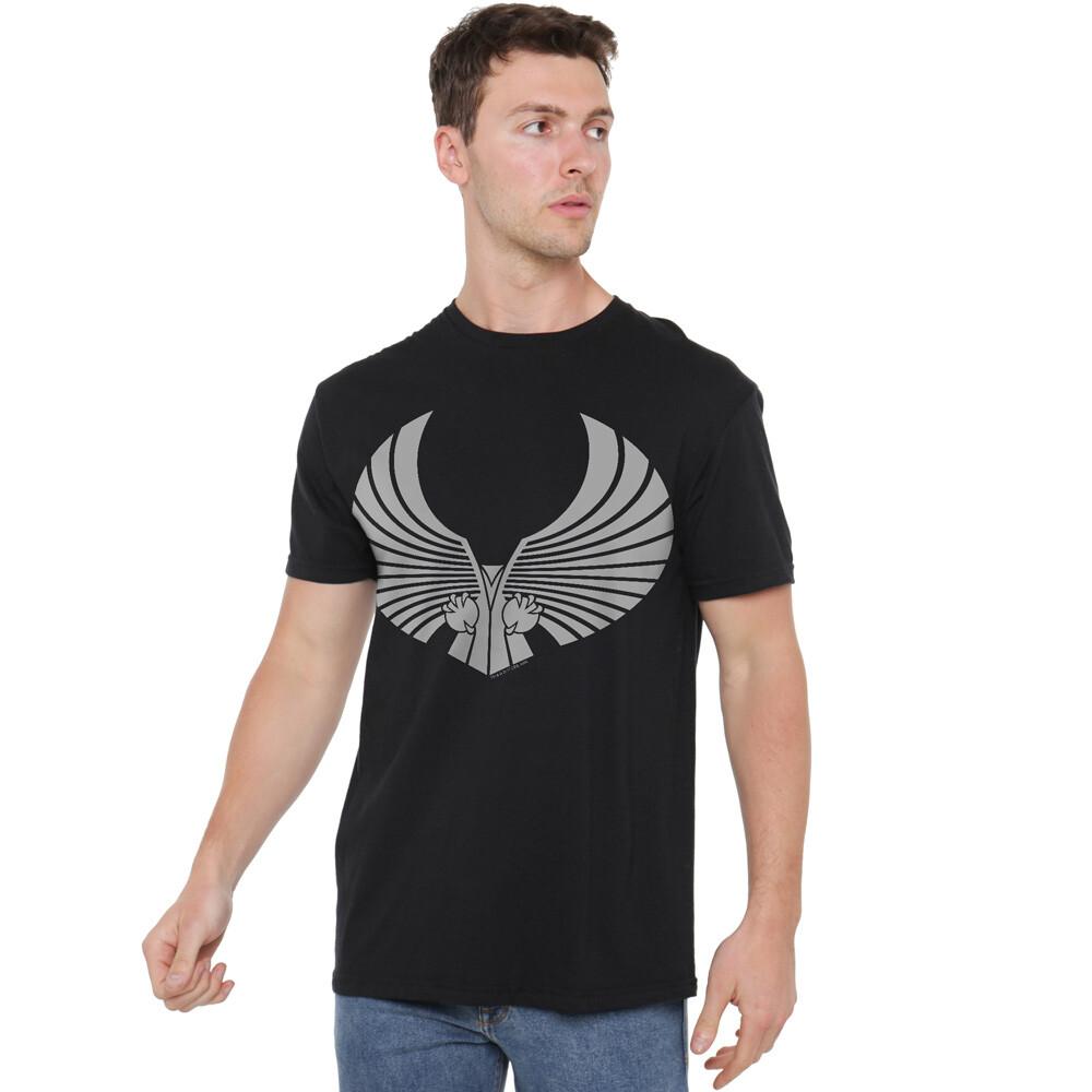 Star Trek Romulan Logo T-Shirt S-2XL, Black Unisex T-Shirt