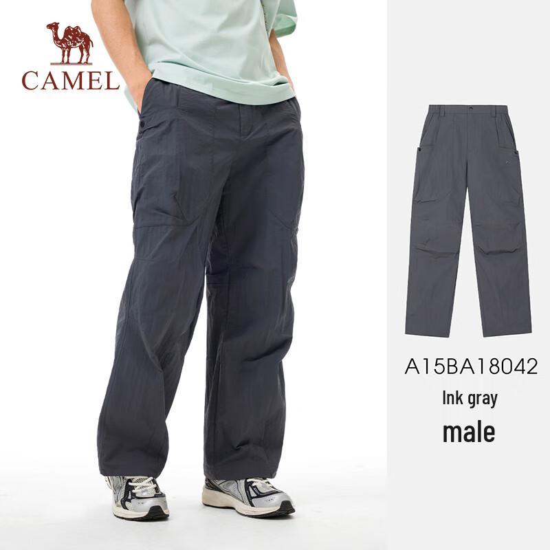 Camel Men's Outdoor Quick-Dry Straight-Leg Cargo Pants