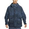 Nike Giacca con Cappuccio e Zip con Stampa Tie-Dye da Uomo Capispalla Blu Fantasma DX0218-491