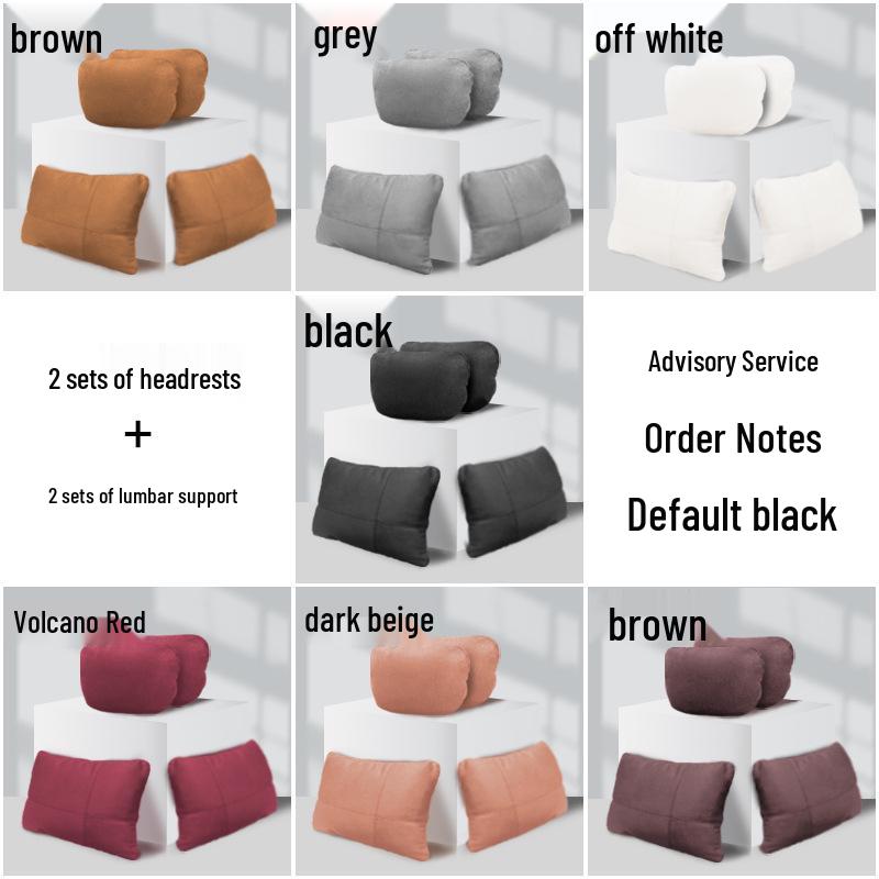 Geely New Binyue COOL Car Headrest & Lumbar Support Pillow Set