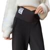 Maternity Pregnant Adjustable Slimming [mangoking] Pants, Pants, Women, Autumn, Winter, Belt, Loose, Easy, Stylish, (JP, Alphabet, L, Black)