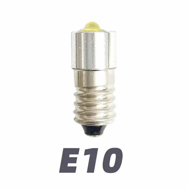 BA9S P13.5S E10 DC 6-24V 5W High Power LED Flashlight Replacement Bulbs 1SMD 3535 Emergency Work Lamp Torches