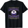 Washington Men's Soccer - 2025 National Champions - NCAA T-Shirt