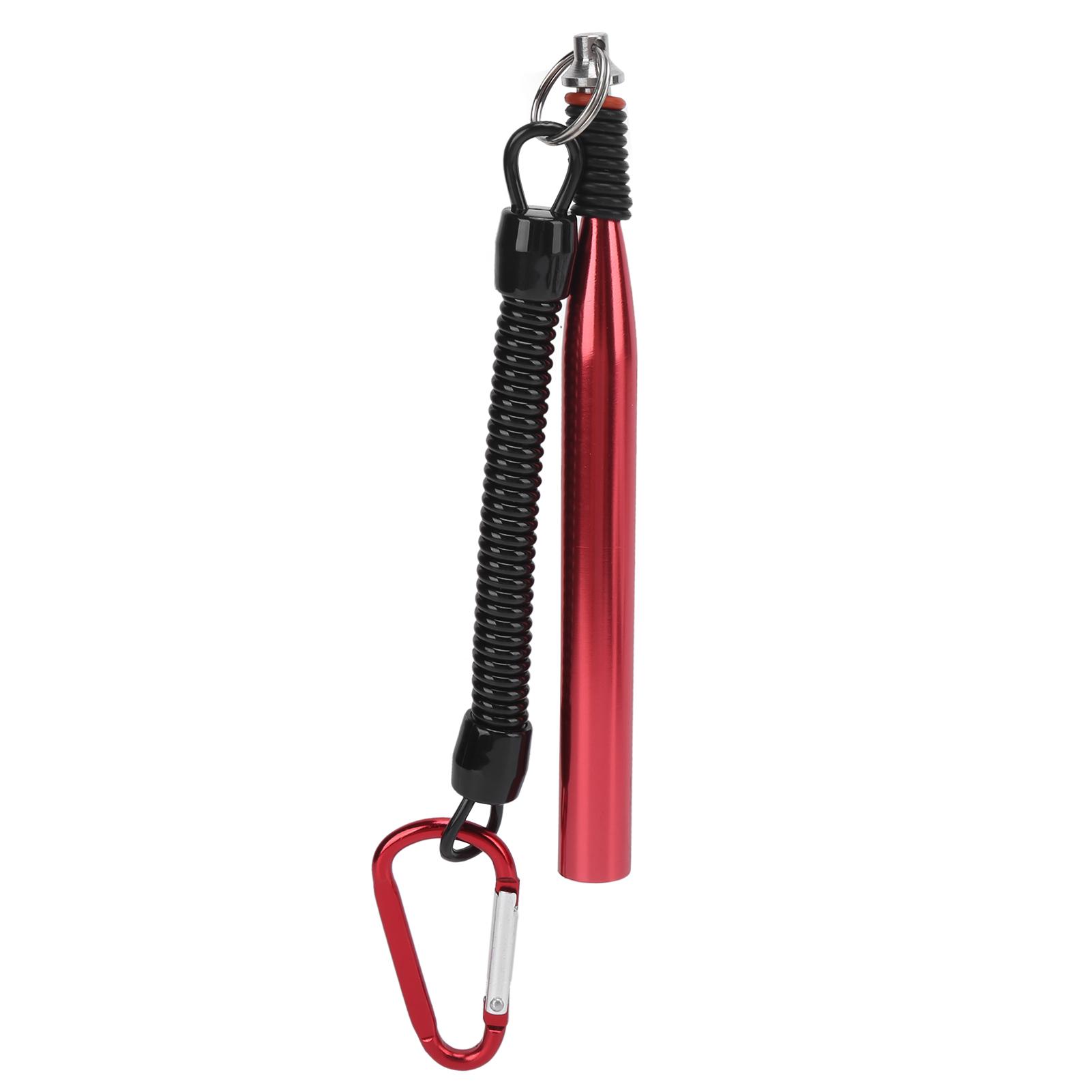 

Aluminium Alloy Soft Baits Fishing Accessories Wacky Worm Rig Tool with 100 O Rings
