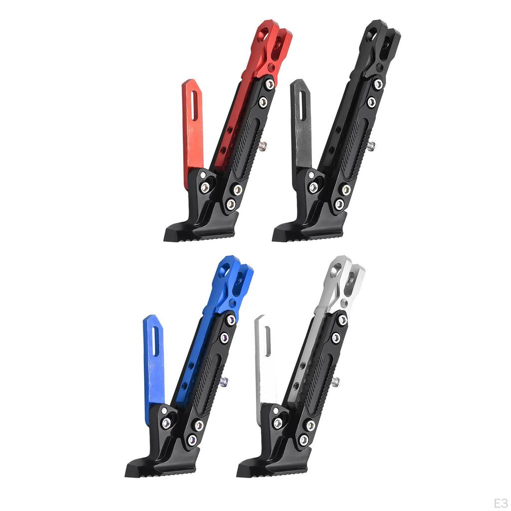Motorcycle Kickstand with Adjustable Leg Support