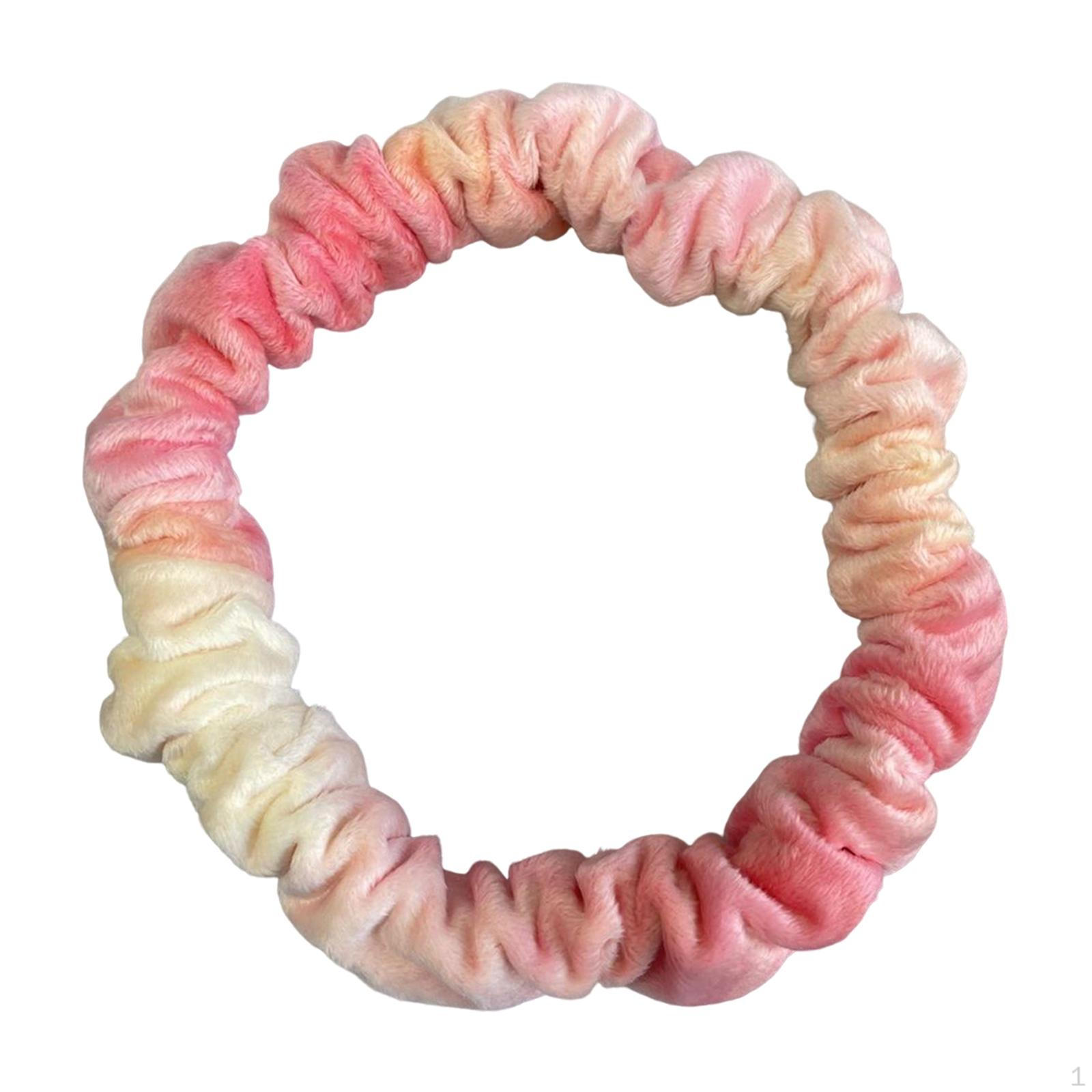 Curler No Heat Comfortable Headwear Heatless Curls Curling Rod Headband for Long Medium Orange Tie Dye