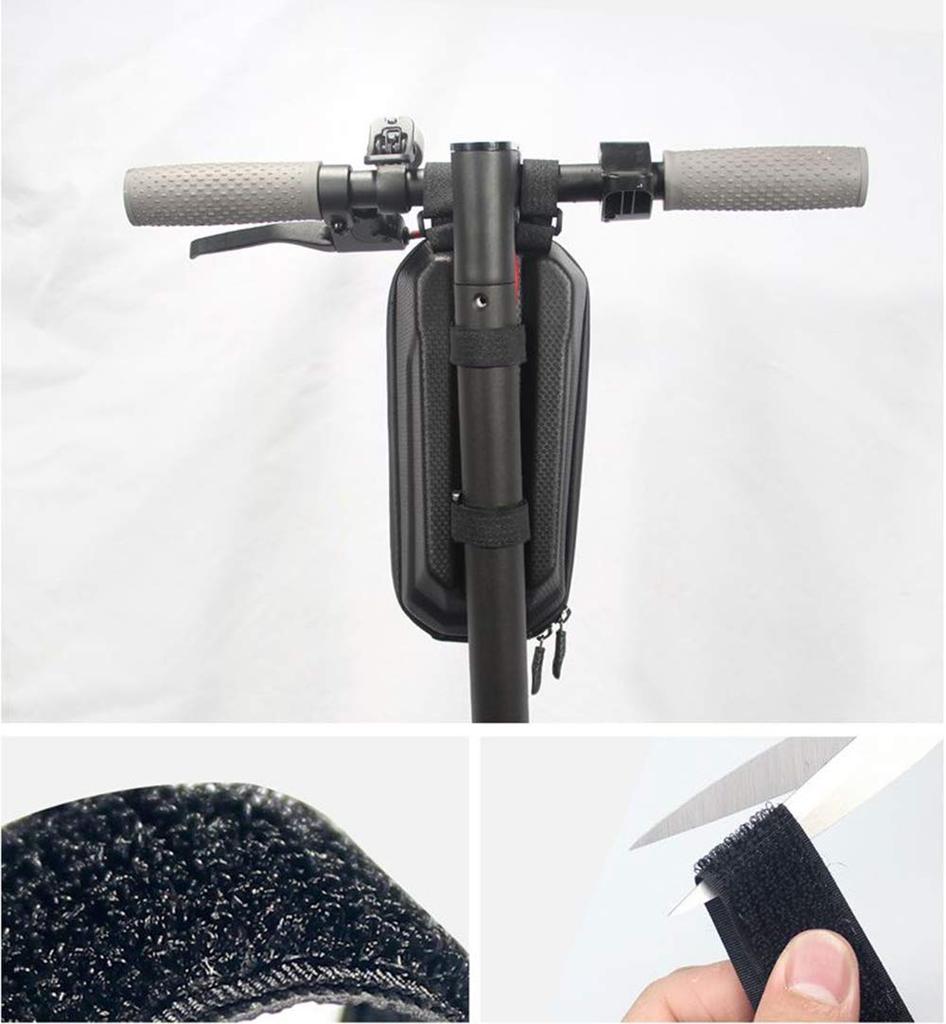 WILD MANEVA Hard Waterproof Shell Scooter Front Bag for Scooters and Folding Bikes (3L)