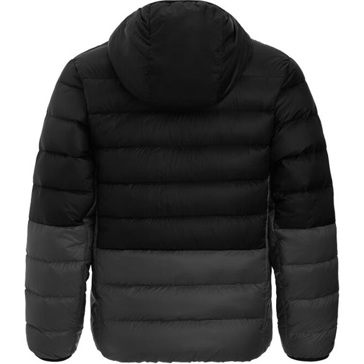 Under Armour Echo Comfortable Hooded Long Sleeve Zipper Warm Waterproof Jacket Men Jacket Black 1385840-001