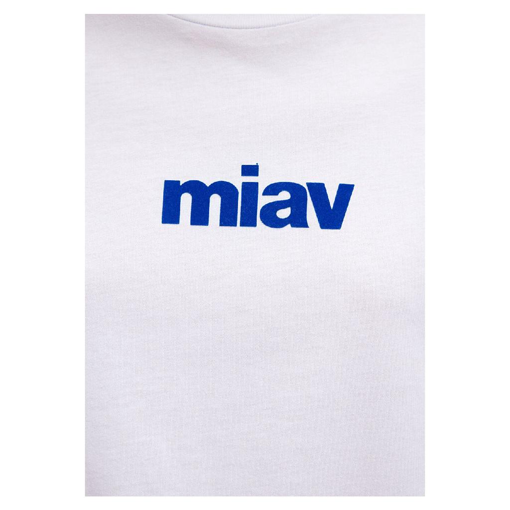 Biała koszulka Miav z nadrukiem Regularny krój / Normalny krój 1610622-620