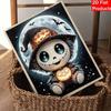 Halloween pearl painting pumpkin witch art kit handmade diy home decorations