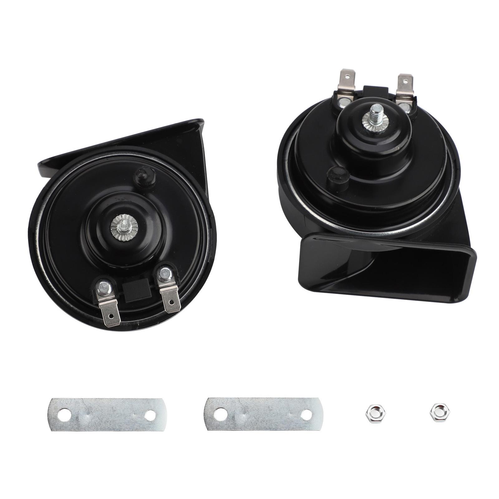

Universal Loud Car Horn 12V Electric Snail Train Horn Super Loud Waterproof Horn for Motorcycle Car Truck 1