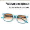 Men Women Fashion Trend New Reading Glasses Square Large Frame Ultra-light Presbyopia Sunglasses Fashion Eye Protection Glasses