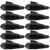 10Pcs Universal Black Style Car Roof Shark Fin Spoiler Wing Kit Vortex Generator