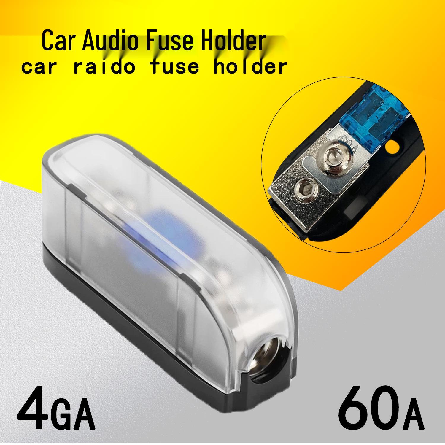High Power Car Audio DSP Amplifier with AFS Fuse Holder 60A
