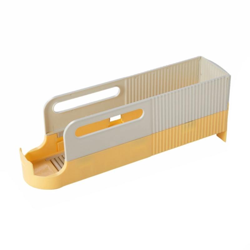 Innovative Drink Bottle Rack Beverages Dispenser For Refrigerator And Countertop Featuring Smooth Slide Out Mechanism