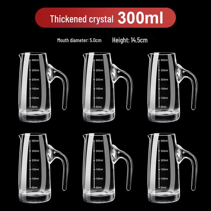 Qianxing Kristallglas Weindekantierer & Spender Set