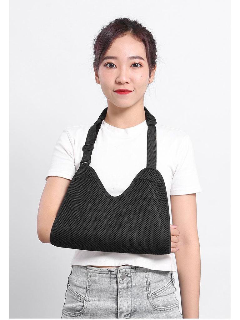 Atemaktive Anti-Erstickungs-Arm- und Handgelenkstützschlinge mit Nackengurt