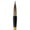 Akashiya Calligraphy Thick Hakuraku Size for Paper A060204 Brush, Brush, Chiba, 2, Half-Size (Kanji)