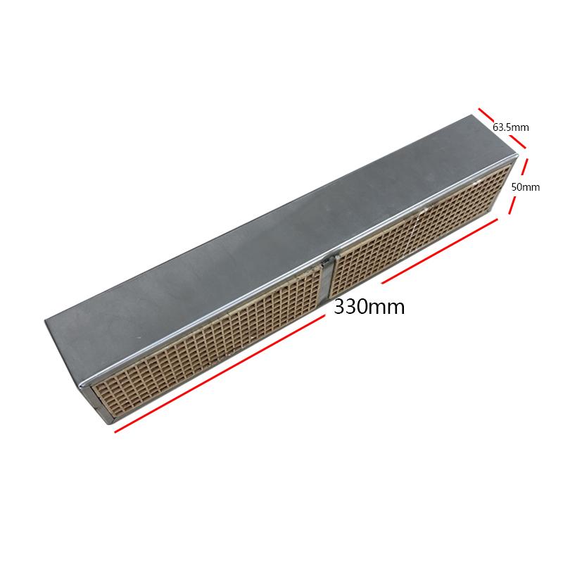 1PCS Replacement catalyst block for wood stoves ceramic Catalytic Combustor with PT  improve the efficiency stoves 1 pcs
