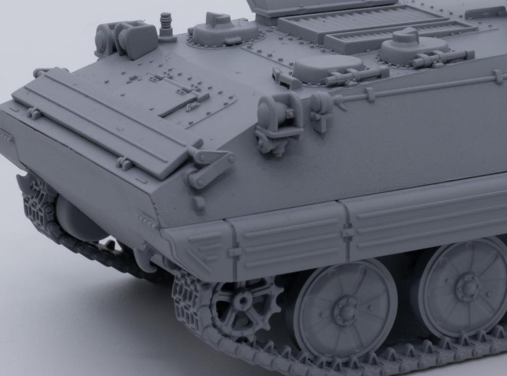 Rubicon Model 1/56 China Type 63 Armored Personnel Carrier Plastic Model RB0137