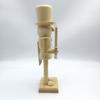 25,5 cm Casse-Noisettes de Noël Roi Soldat Bois Casse-Noisettes Inachevés Figurine Artisanat Peinture Marionnette Non Peinte Ornement