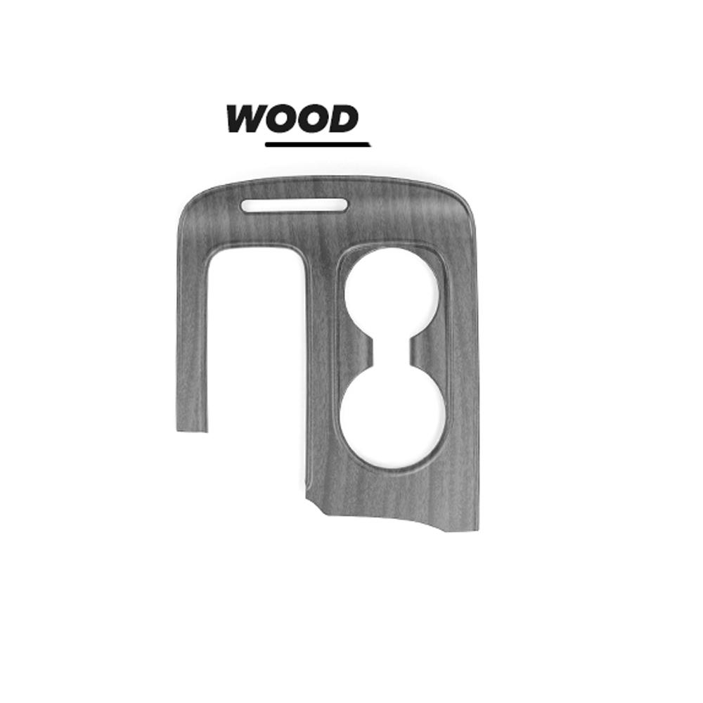 Car Center Console Cover Console Gear Shift Central Water Cup Storage Box Trim For 7-seater/9-seat Hyundai Palisade LX3 2026 LHD 9-Seater Wood