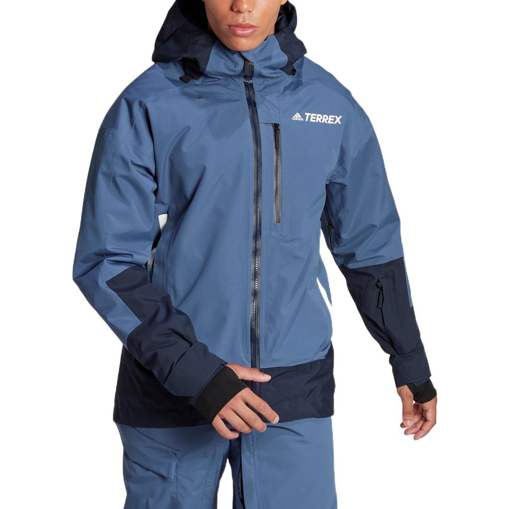 adidas Jackets Men's Blue Hooded Moderate Other HI5516