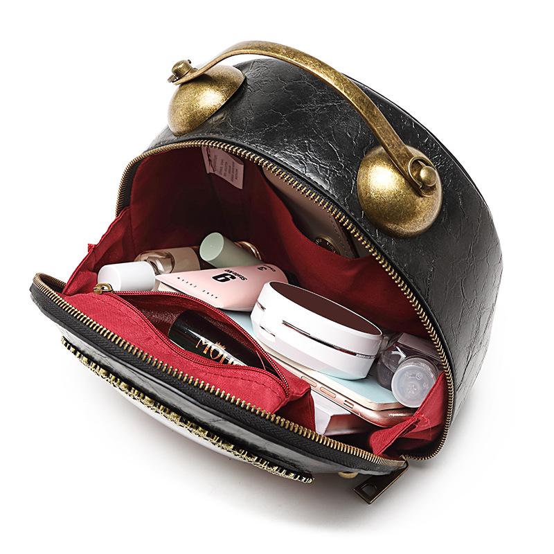 2025 British Niche Retro Handbags: Creative Clock and Watch Inspired Round Bags for Women