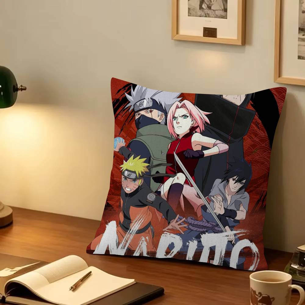 NARUTO anime Cushion Cover Decorative Pillow Sofa Home Decor case pillow cases