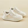 2025 Spring White Korean Style Women's Height-Boost Sneakers Q5615