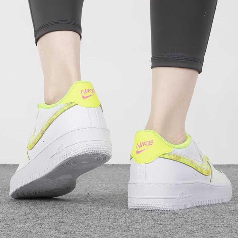 Nike Air Force 1 LV8 'White Volt' GS Sneakers DV1680-100