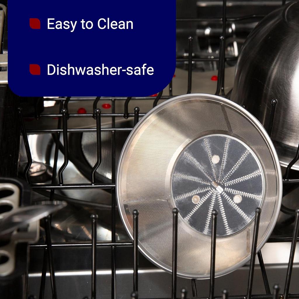 Effizientes Ersatz-Entsaftermaschinenteil Entsaftermesser Multifunktionales Entsafterteil Netzfiltersiebkorb für WJE4001D