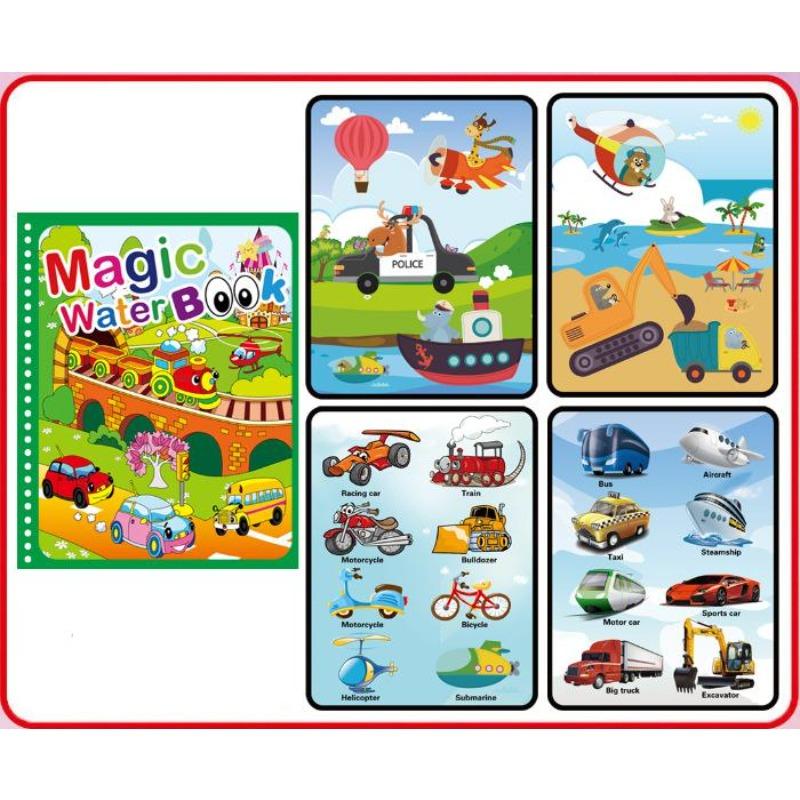 Kids New Magic Water Drawing Books Coloring Books Painting Toys For Kids Birthday Christmas New Year Gift For Boys And Girls