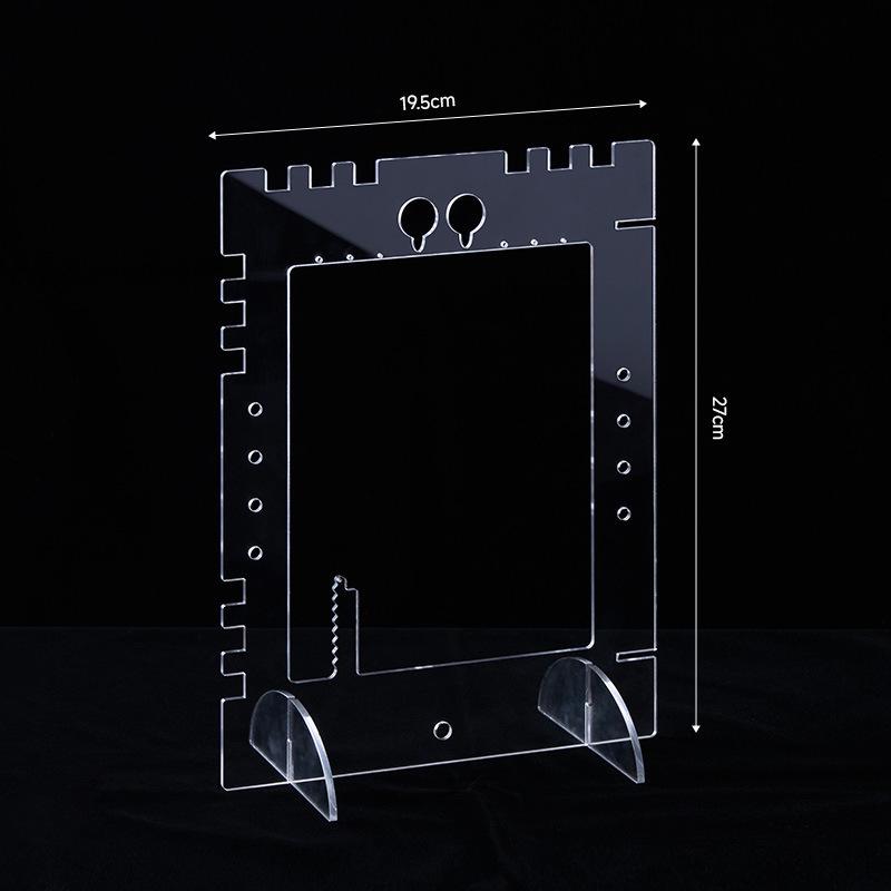 Acrylic Jewelry Display Stand for Photography and Storage
