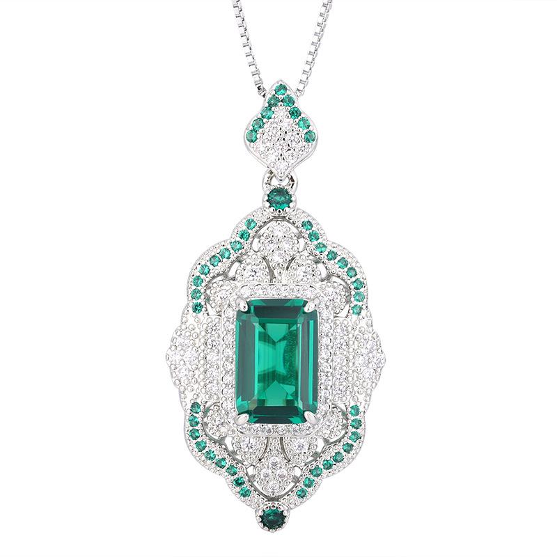 Jewelry Copper Bottom Gold-Plated Simulation Color Treasure Retro Court Style Suit Heroine Stone 8 * 12