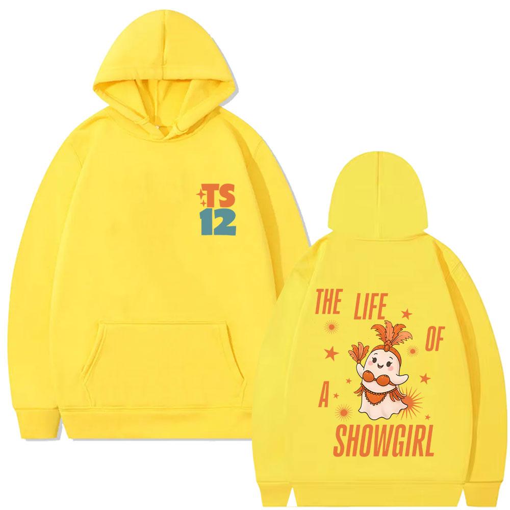 The Life of A Showgirl Album Graphic Hoodie Fans Gift Men Women Fashion Casual Fleece Pullover Male Cool Streetwear
