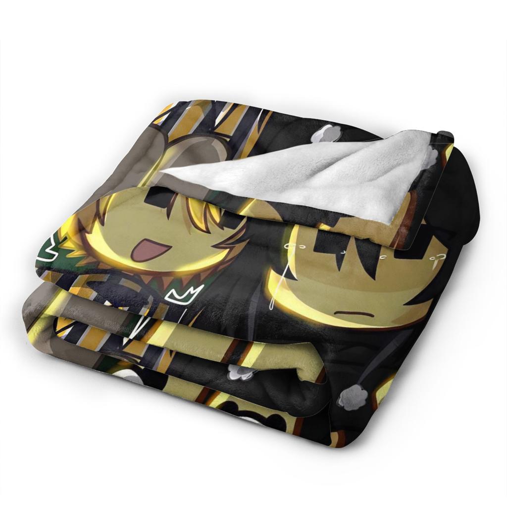 Cartoon Games 99 Nights In the Forest Blanket Velvet Soft Throw Blanket for Airplane Travel Bedspread