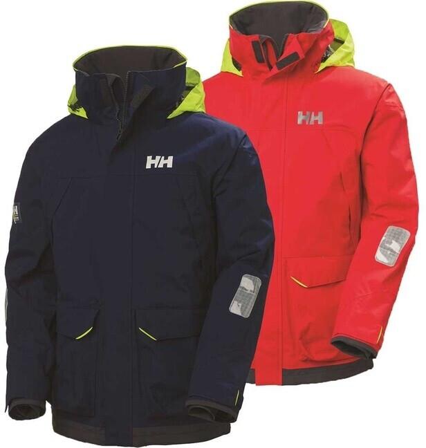 Helly Hansen Pier 3.0 Coastal Sailing Jacket alert red