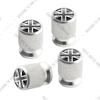 Auto CNC Aluminium UK Flagge Emblem Für Mini Cooper Jaguar Land Rover Ford Opel Honda Nissan 4 Stück Reifenventil Luftanschluss Ventilnadelkappe