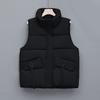 Large Size Down Cotton Vest Women's Short Autumn Wear Design Sense Thickened Vest Cardigan Jacket