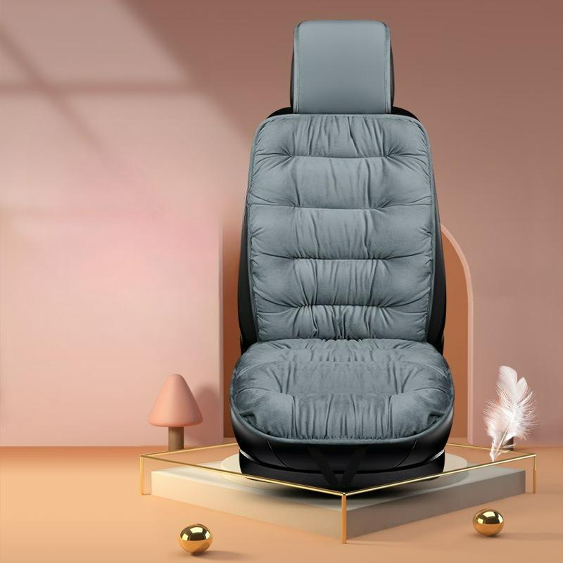 

Подушка на одно сиденье автомобиля Зимние автомобильные принадлежности front row single серый