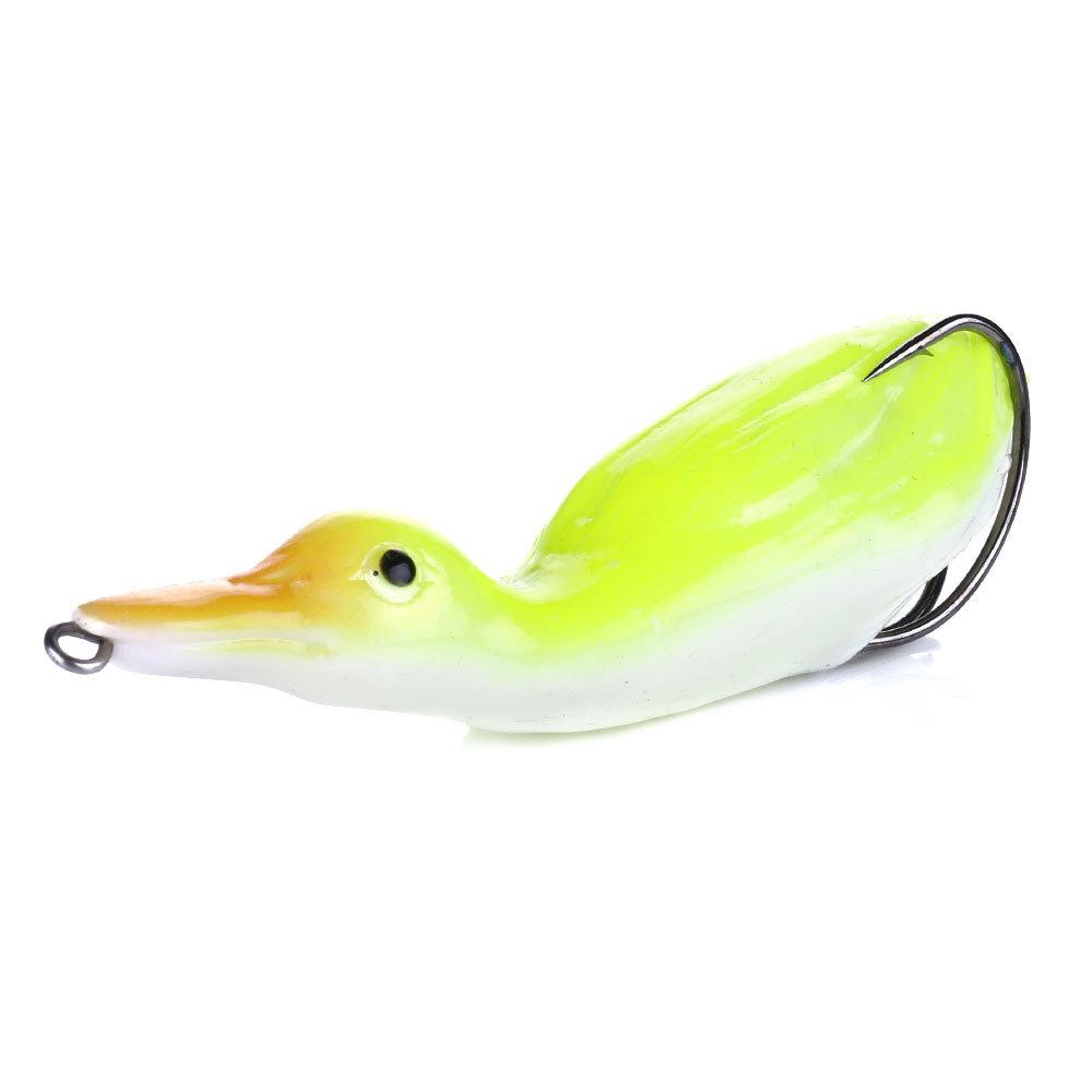 

10,5 см/18,5 г качка, плаваюча м’яка приманка, воблери, силіконові рибальські приманки, штучна наживка, рибальські снасті, грім, жаба, риба 6#