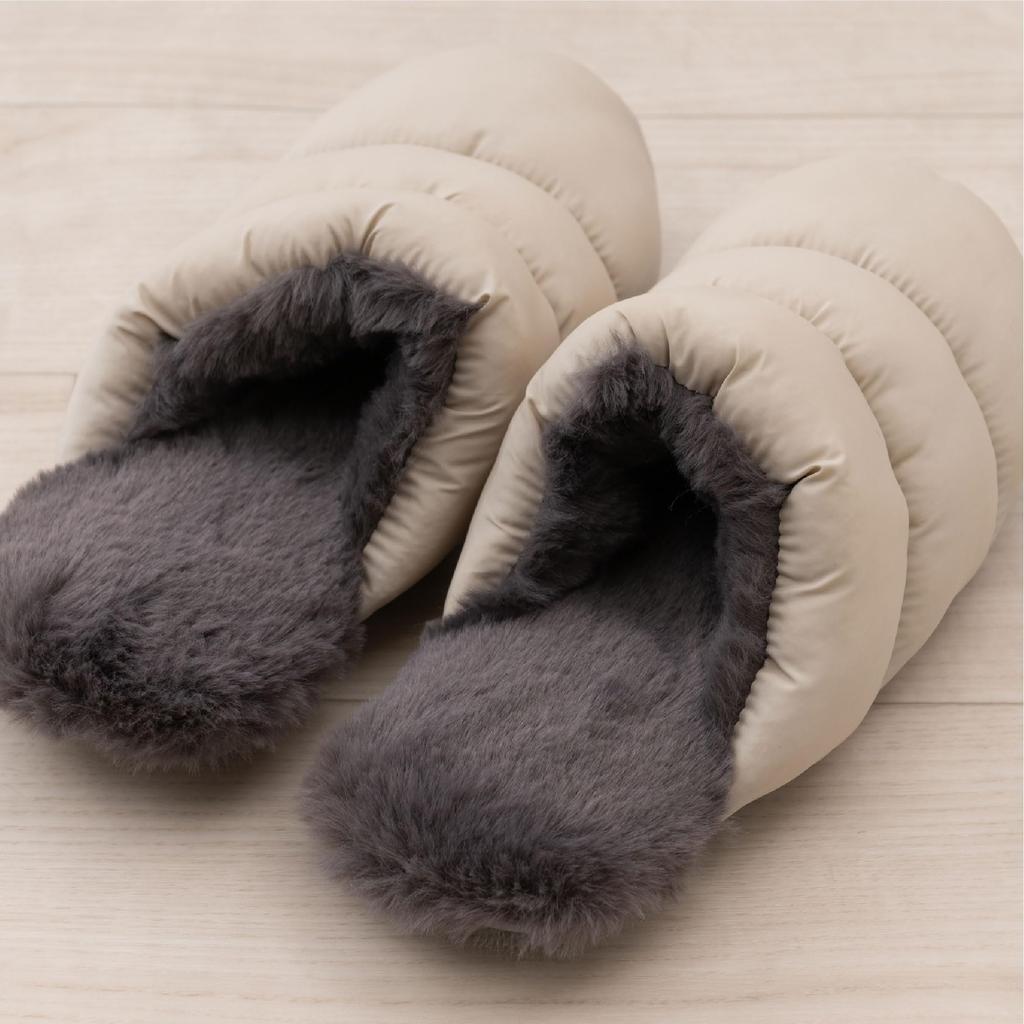 Senko Taft Boa Størrelse L S.D.S. Tøfler, 71260, Beige, (ca. 24-26 cm)