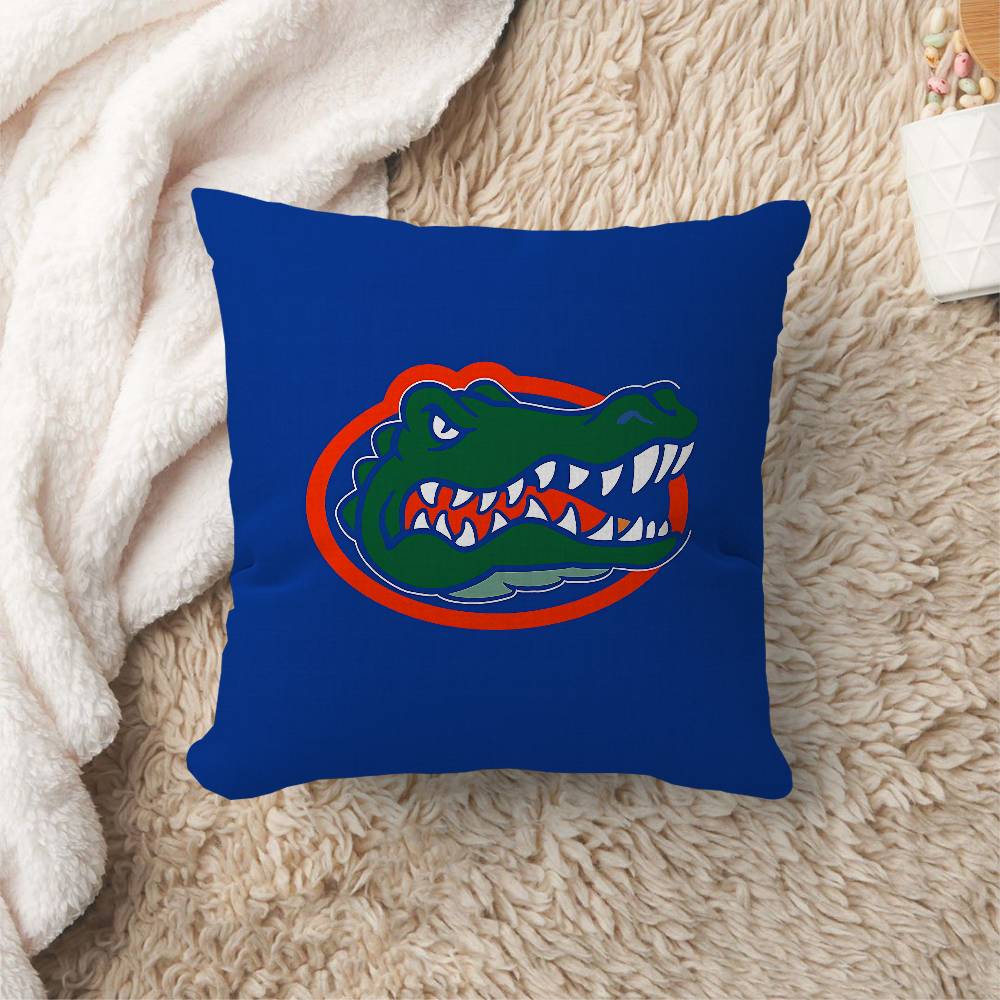 F-Florida G-Gator Cushion Cover Car Throw Pillow Case For Sofa Car Christmas Gift 40X40Cm 45X45Cm