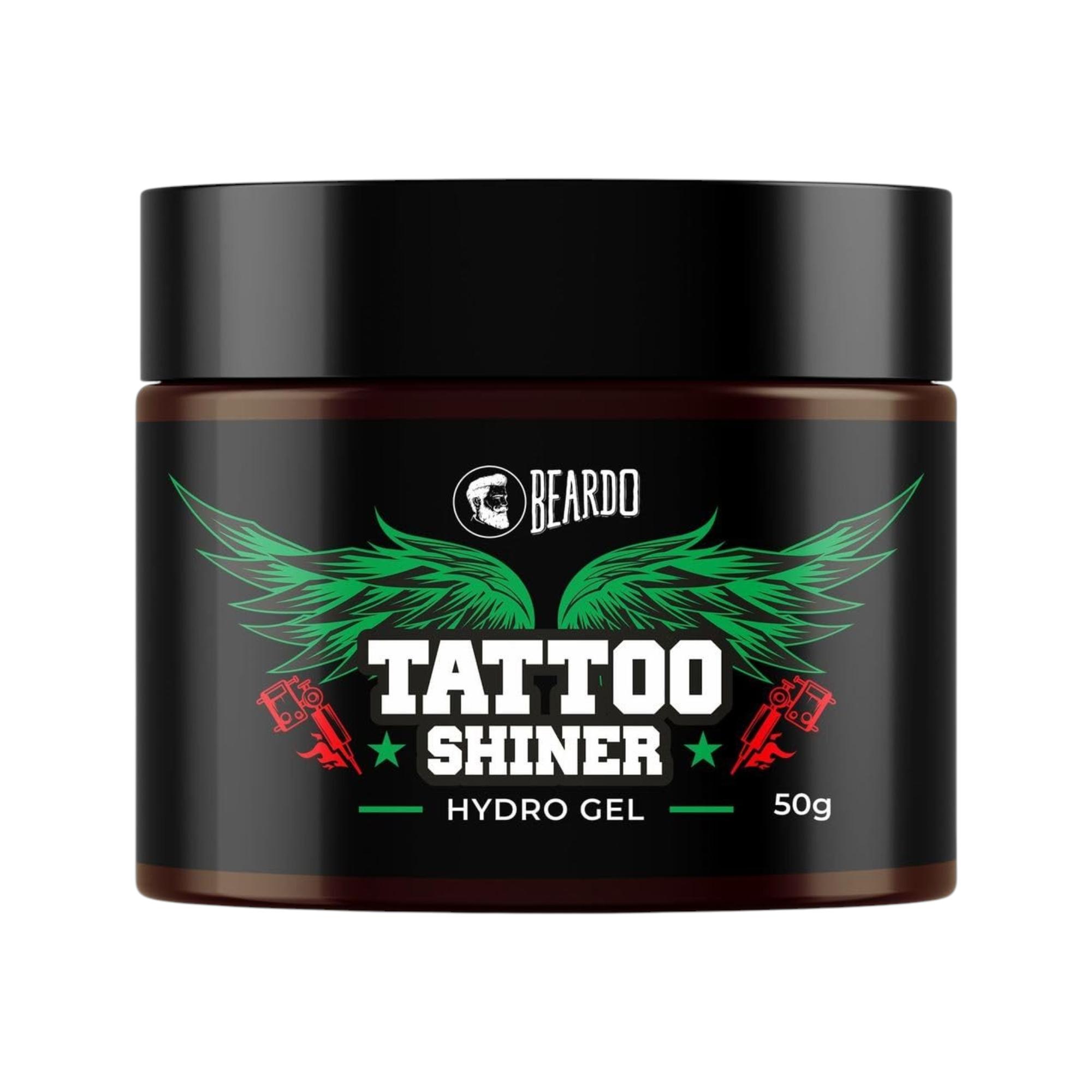 

Beardo Tattoo Shiner Gel 50g Pack of 1 | Brightens, Hydrates & Maintains Men’s Tattoos With Almond Oil