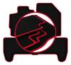 Velour Floor Mats with Red Edge For: Toyota Yaris II Hatchback (2005-2011)