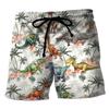 Funny 3D Printing Dinosaur Beach Shorts For Men Street Drawstring Swimming Trunks Kids Summer Animal Pattern Surfboard Shorts