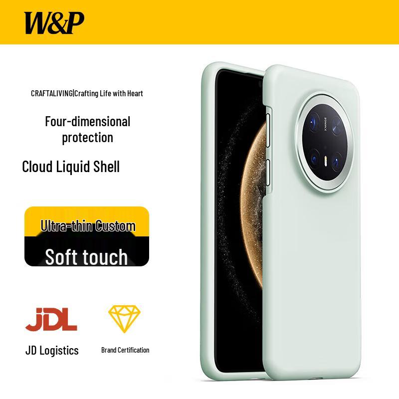 

W&P Liquid Silicone Phone Case for Huawei Mate 70 Pro/Pro+ Skin-Friendly Full Coverage