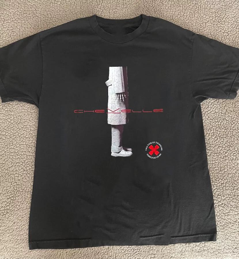 Chevelle Band 2004 Tour Collection Black All Size Shirt Unisex T-Shirt L